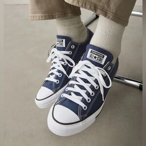 Converse Navy Blue Low-Top Sneakers